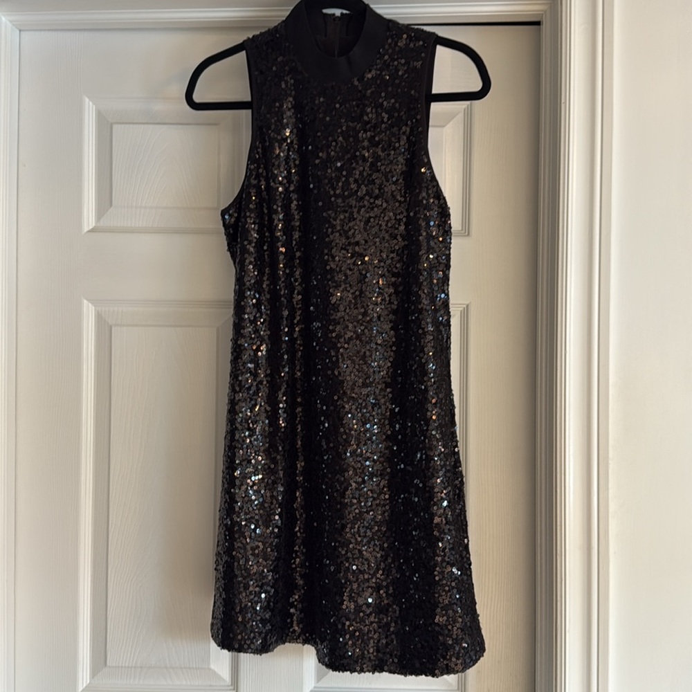 Shimmering Sequin Sleeveless Top